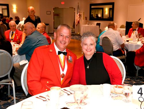 New England Division Assistant Vice Commandant Pat Maguire and wife